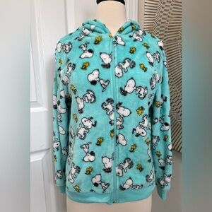 Peanuts Turquoise Snoopy Hoodie